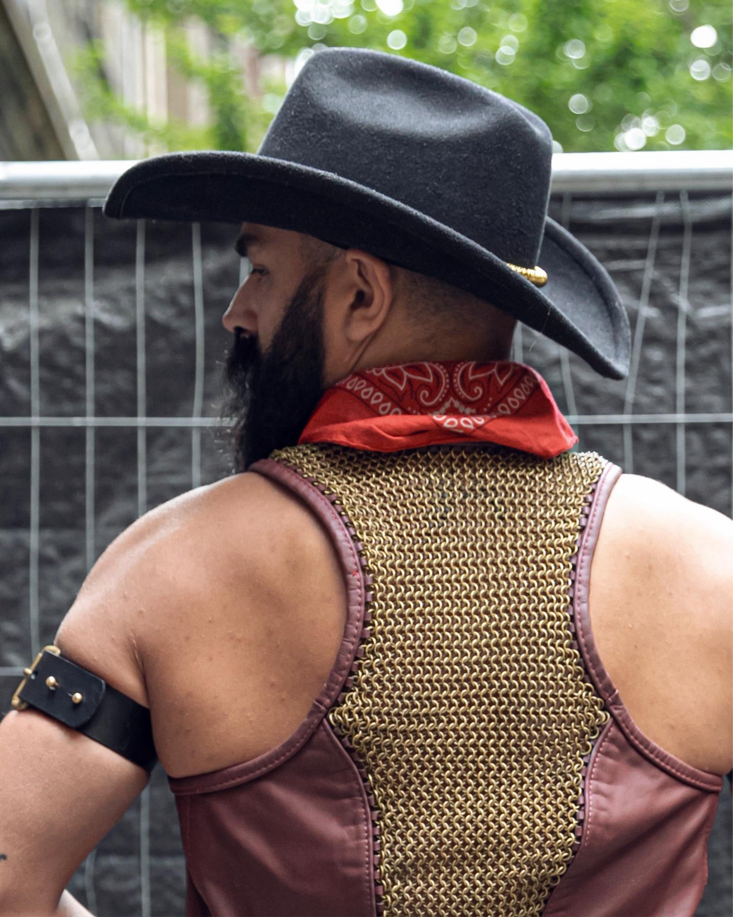 Morningstar | Cowboy Hat | Chainmail Band