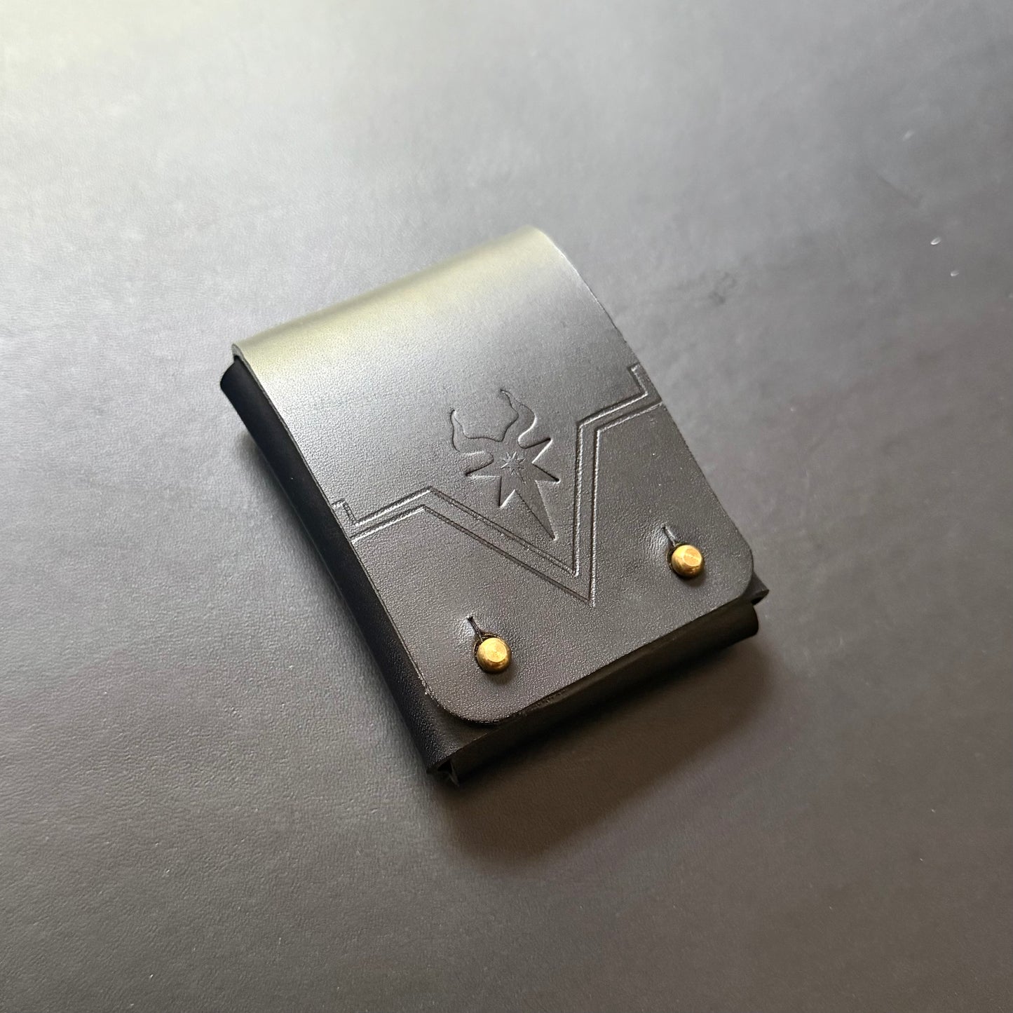 Morningstar | Leather wallet | Embossed Leather details