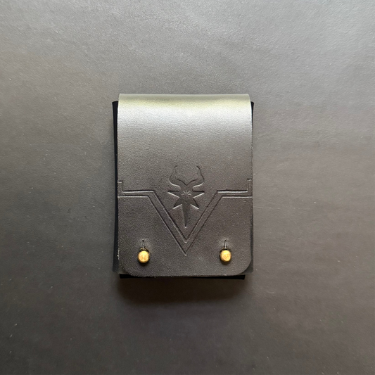 Morningstar | Leather wallet | Embossed Leather details