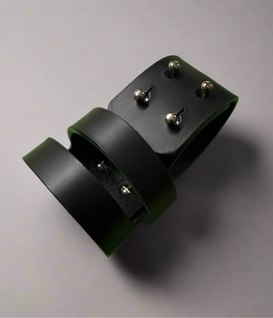 Morningstar | Leather Cutout Cuff | Pair