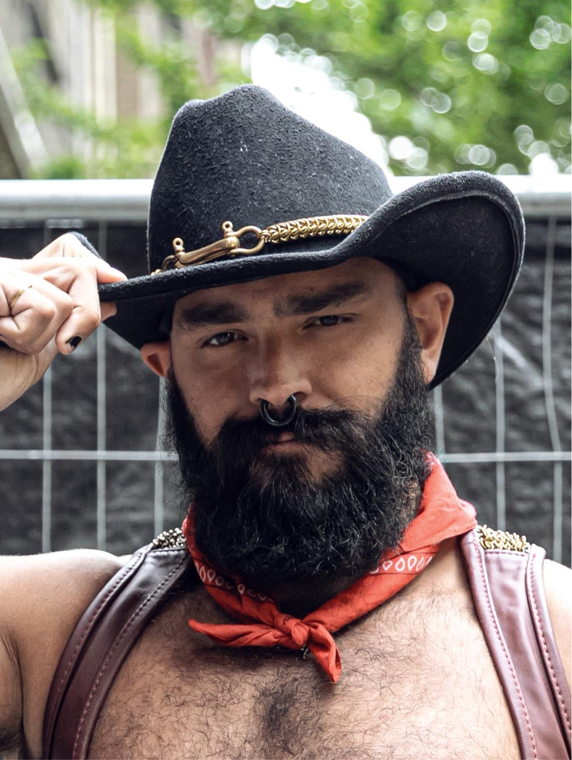 Morningstar | Cowboy Hat | Chainmail Band