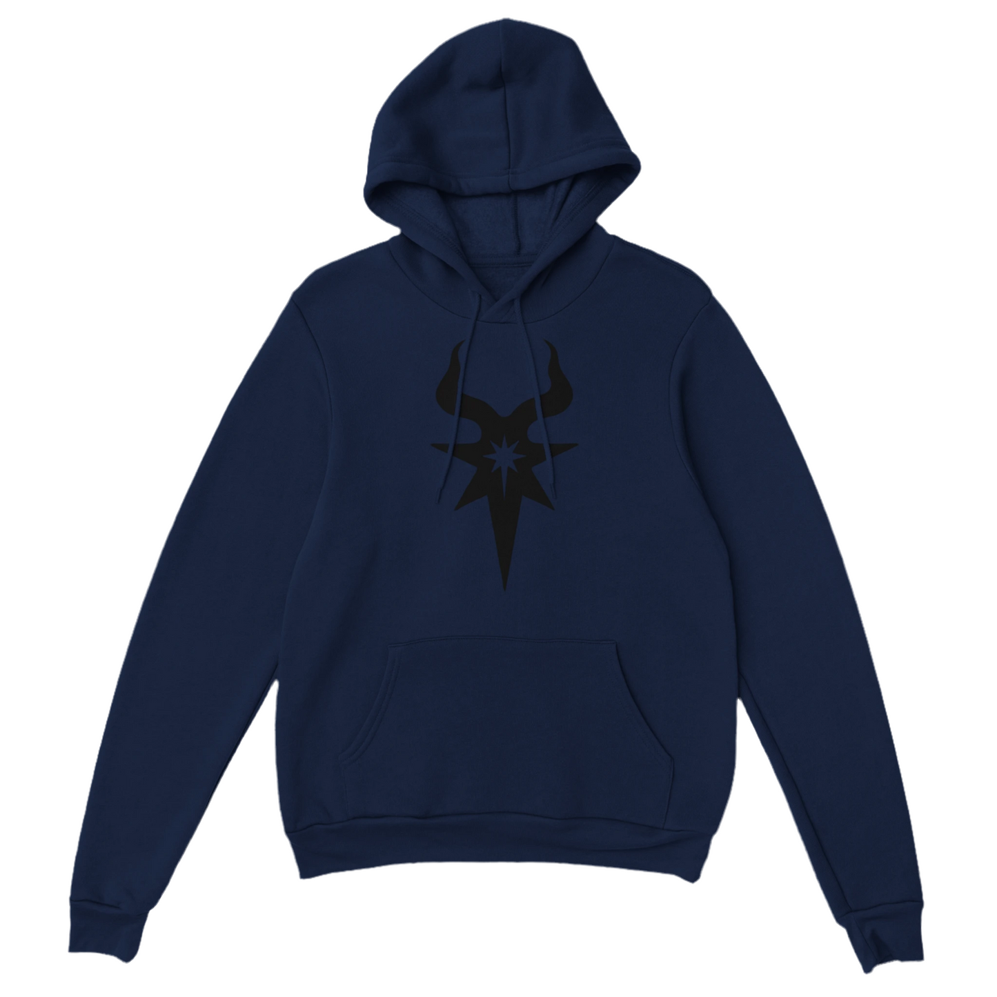 Morningstar | Classic Unisex Pullover Hoodie |Black front logo