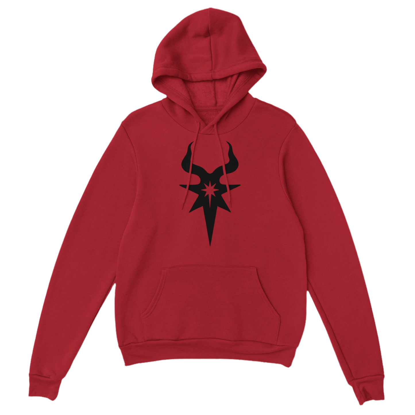 Morningstar | Classic Unisex Pullover Hoodie |Black front logo