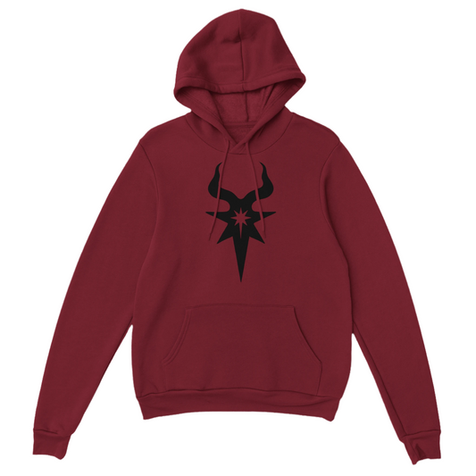 Morningstar | Classic Unisex Pullover Hoodie |Black front logo