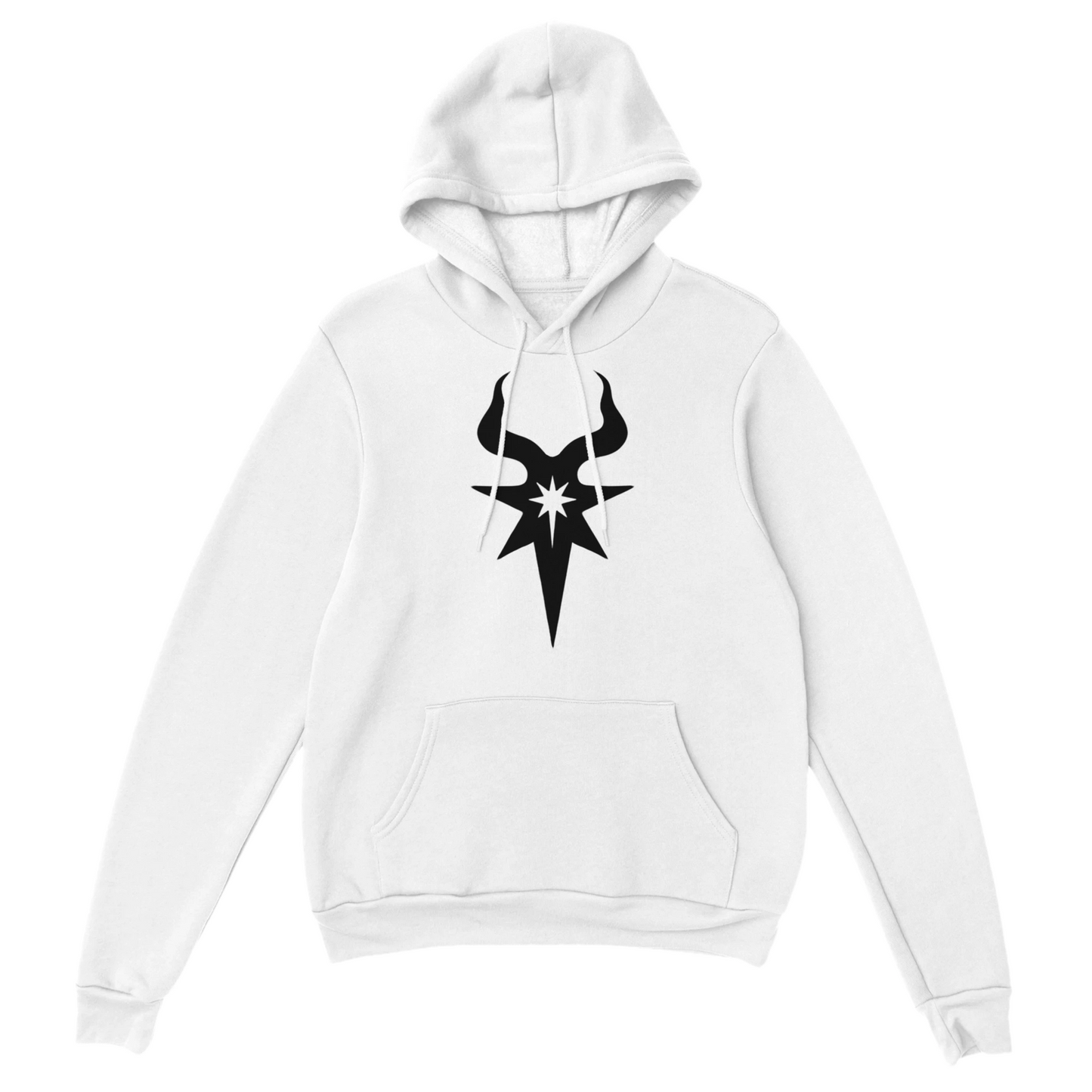 Morningstar | Classic Unisex Pullover Hoodie |Black front logo