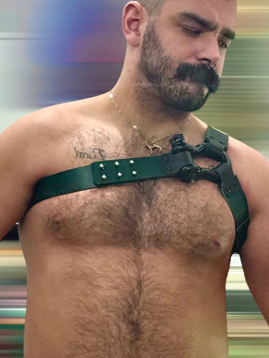 Morningstar | Satan Harness | Dual Leathers | Custom Shackles